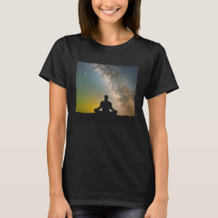 Meditation Enlightment Spiritual Yoga Transcendent T-Shirt