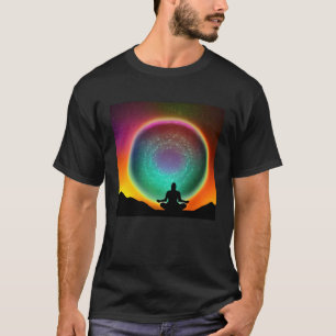 Meditation Enlightment Spiritual Yoga Transcendent T-Shirt