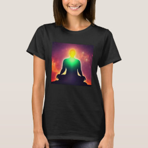 Meditation Enlightment Spiritual Yoga Transcendent T-Shirt