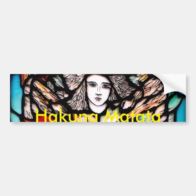 Meditation in Colours Bumper Sticker (Front)
