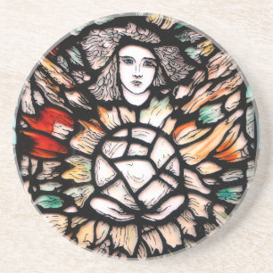 Meditation in colours. coaster