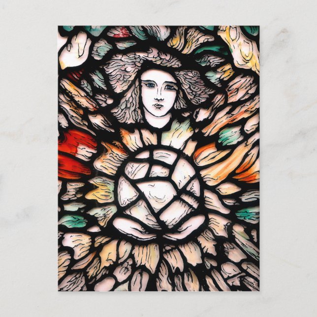 Meditation in Colours Postcard (Front)