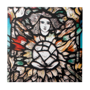Meditation in Colours Tile