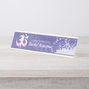 Meditation Instructor Yoga Pose Om Sign