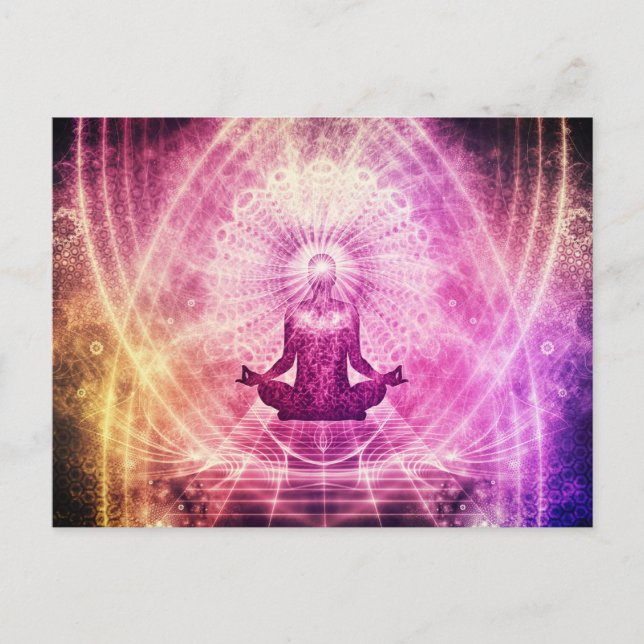 Meditation Law of Attraction Gratitude Cards (Front)