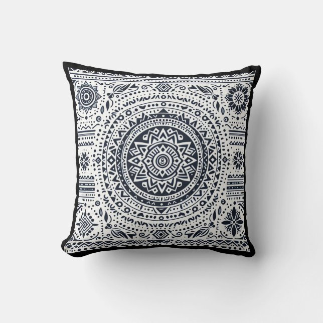 Meditation Mandala Cushion (Front)