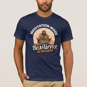 Meditation Mode Bigfoot Resilience Activated T-Shirt