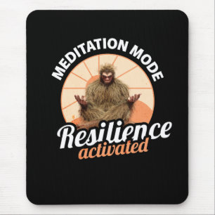 Meditation Mode: Resilience Activated Bigfoot Mouse Pad