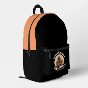 Meditation Mode: Resilience Activated Bigfoot Printed Backpack
