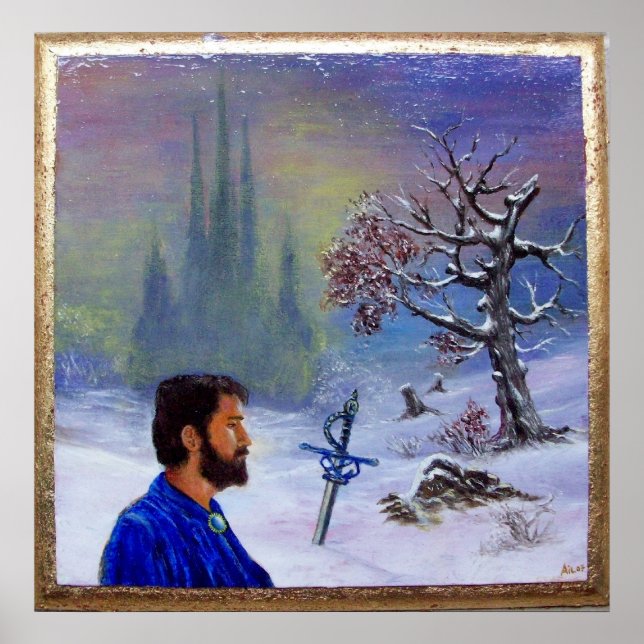 MEDITATION OF A KNIGHT POSTER (Front)