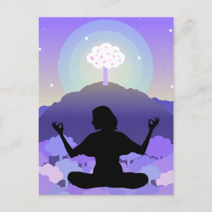 Meditation Postcard