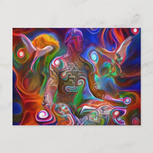 Meditation Postcard (Front)
