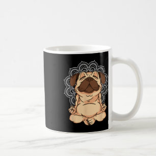 Meditation Pug Dogs Buddha Zen Yoga Teacher Pug Bu Coffee Mug