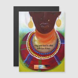 Meditation Queen Card by Alicia McDaniel Fine Art
