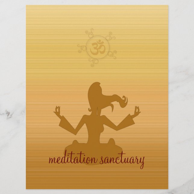 meditation sanctuary flyer (Front)