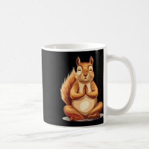 Meditation Squirrel Spirituality Yoga Buddhist Ani Coffee Mug
