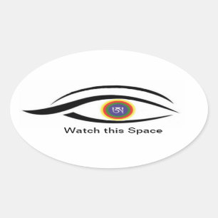 Meditation sticker