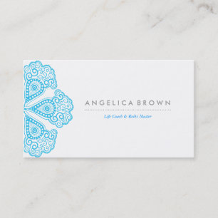 Meditation Teacher & Life Coach Business Card