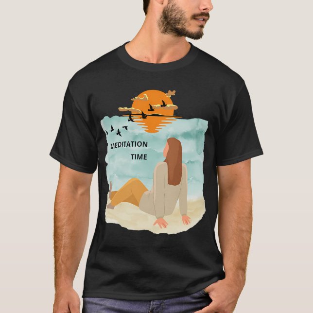 MEDITATION TIME T-Shirt (Front)