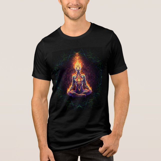 Meditation Tri-Blend Shirt (Front)