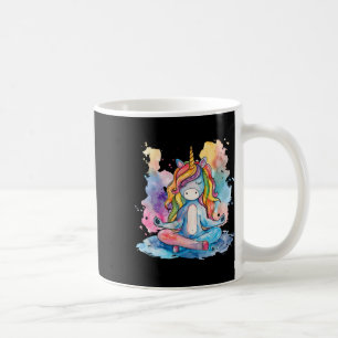 Meditation Unicorn Artwork Yoga Buddhist Zen Buddh Coffee Mug