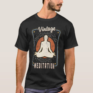 Meditation Vintage Retro Classic Love 1 T-Shirt