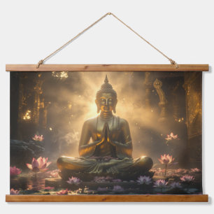 MEDITATION - YOGA - CARPE DIEM HANGING TAPESTRY