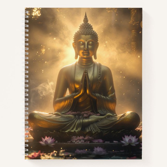 MEDITATION - YOGA - CARPE DIEM NOTEBOOK (Front)