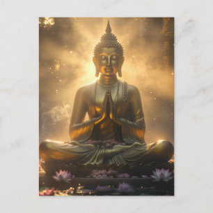 MEDITATION - YOGA - CARPE DIEM POSTCARD