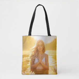 MEDITATION - YOGA -- CARPE DIEM TOTE BAG