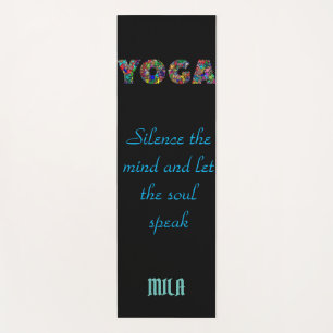 Meditation yoga mat