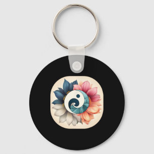 Meditation Yoga Tai Chi Qi Gong Za Zen Yin Yang Lo Key Ring