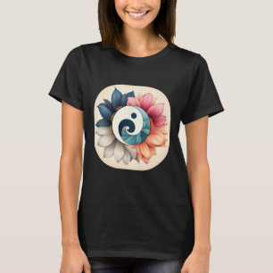 Meditation Yoga Tai Chi Qi Gong Za Zen Yin Yang Lo T-Shirt