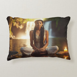 MEDITATION - YOGA - WELLNESS - CARPE DIEM DECORATIVE CUSHION