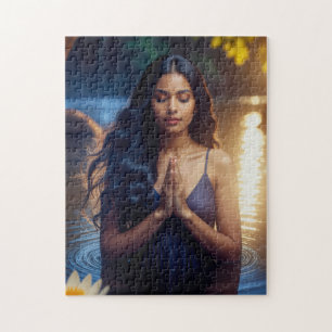 MEDITATION - YOGA - WELLNESS - CARPE DIEM JIGSAW PUZZLE