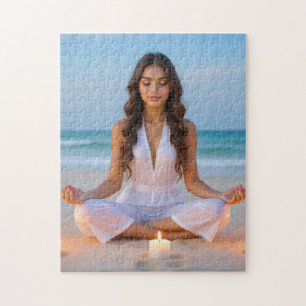 MEDITATION - YOGA - WELLNESS - CARPE DIEM JIGSAW PUZZLE