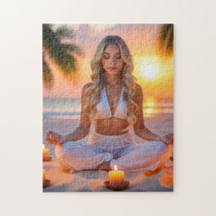 MEDITATION - YOGA - WELLNESS - CARPE DIEM JIGSAW PUZZLE