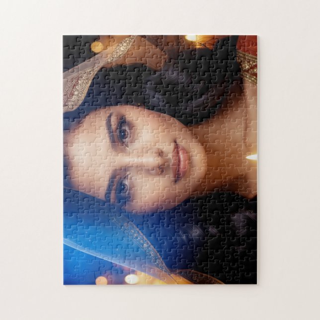 MEDITATION - YOGA - WELLNESS - CARPE DIEM JIGSAW PUZZLE (Vertical)