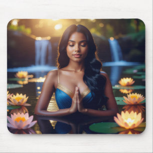 MEDITATION - YOGA - WELLNESS - CARPE DIEM MOUSE PAD