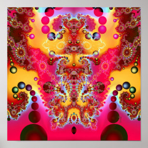 Meditative Levitation V2  (12" x 12") Art Print