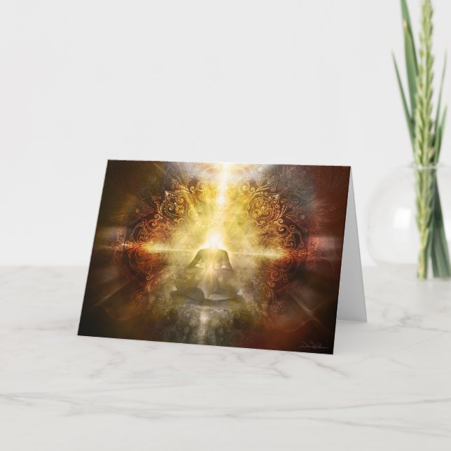 Meditator Brown Card (Front)