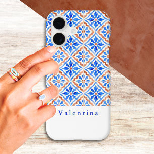 Mediterranean Abstract Tile Pattern Personalised