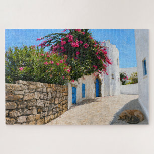 Mediterranean Alley Jigsaw Puzzle