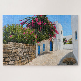 Mediterranean Alley Jigsaw Puzzle