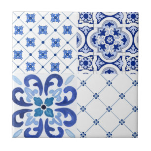 Mediterranean,Amalfi style,simple squares       Ceramic Tile