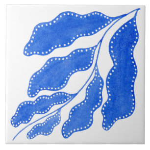 Mediterranean Blue Ceramic Tile