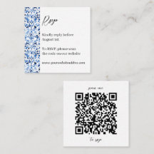 Mediterranean Blue Italian Tiles RSVP