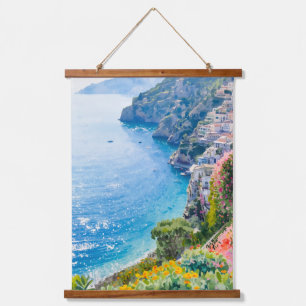 Mediterranean Coast Hanging Tapestry