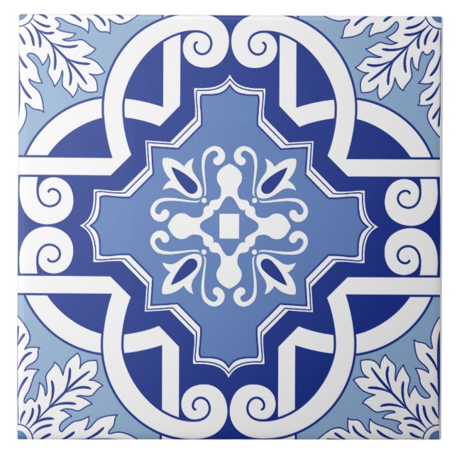 Mediterranean Crest Ceramic Tile (Front)