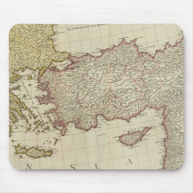Mediterranean East Mouse Pad (Front)